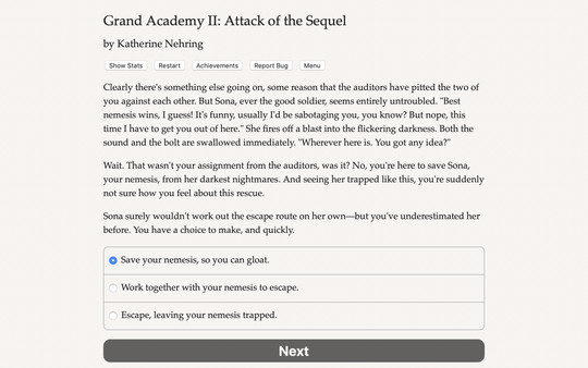 Скриншот из Grand Academy II: Attack of the Sequel Скриншот из Grand Academy II: Attack of the Sequel