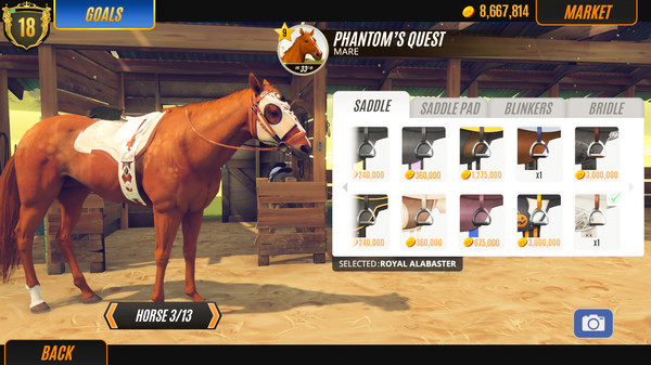 Скриншот из Rival Stars Horse Racing