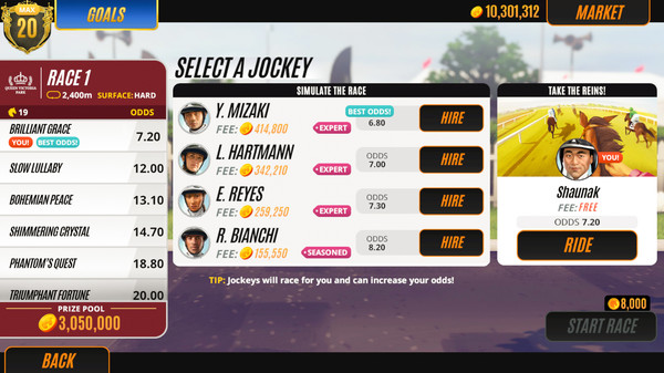 Скриншот из Rival Stars Horse Racing