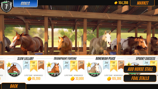 Скриншот из Rival Stars Horse Racing