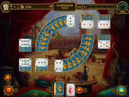 Knight Solitaire game for Linux 1