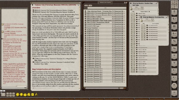 Скриншот из Fantasy Grounds - Meanders Map Pack: Victorian Mansion Special Edition (Map Pack)