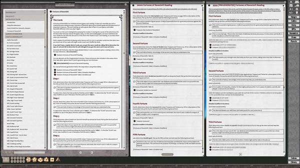 Скриншот из Fantasy Grounds - D&D Classics: I6 Ravenloft (1E)