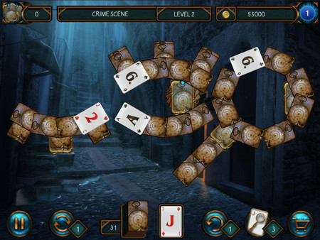 Скриншот из Detective Solitaire Inspector Magic
