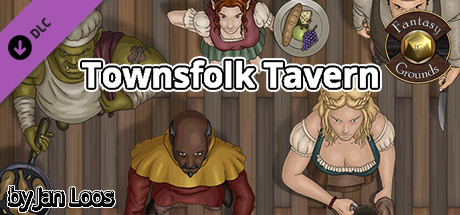 Fantasy Grounds - Jans Token Pack 9 - Townsfolk Tavern (Token Pack) cover art
