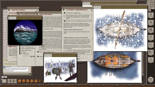Скриншот из Fantasy Grounds - A00: Crow's Rest Island (5E)