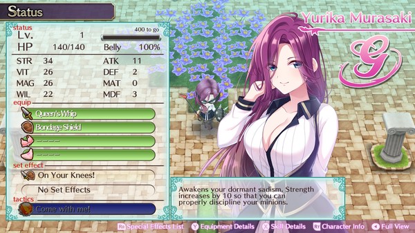 Скриншот из Omega Labyrinth Life - Queen's Whip