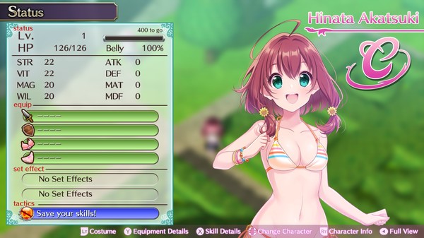 Скриншот из Omega Labyrinth Life - Costume: Hinata (Swimsuit)