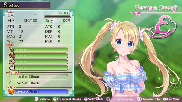Скриншот из Omega Labyrinth Life - Costume: Berune (Swimsuit)