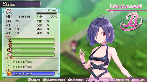 Скриншот из Omega Labyrinth Life - Costume: Mei (Swimsuit)