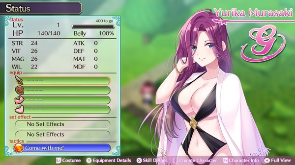 Скриншот из Omega Labyrinth Life - Costume: Yurika (Swimsuit)