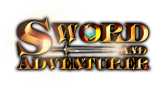 Sword and Adventurer Logo
