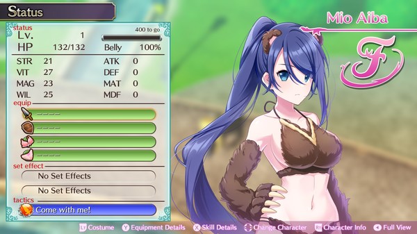 Скриншот из Omega Labyrinth Life - Costume: Mio (Animal)