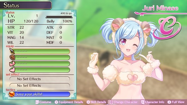Скриншот из Omega Labyrinth Life - Costume: Juri (Animal)