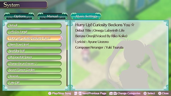 Скриншот из Omega Labyrinth Life - Character Song: Berune Скриншот из Omega Labyrinth Life - Character Song: Berune