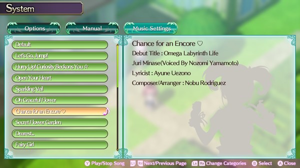 Скриншот из Omega Labyrinth Life - Character Song: Juri Скриншот из Omega Labyrinth Life - Character Song: Juri