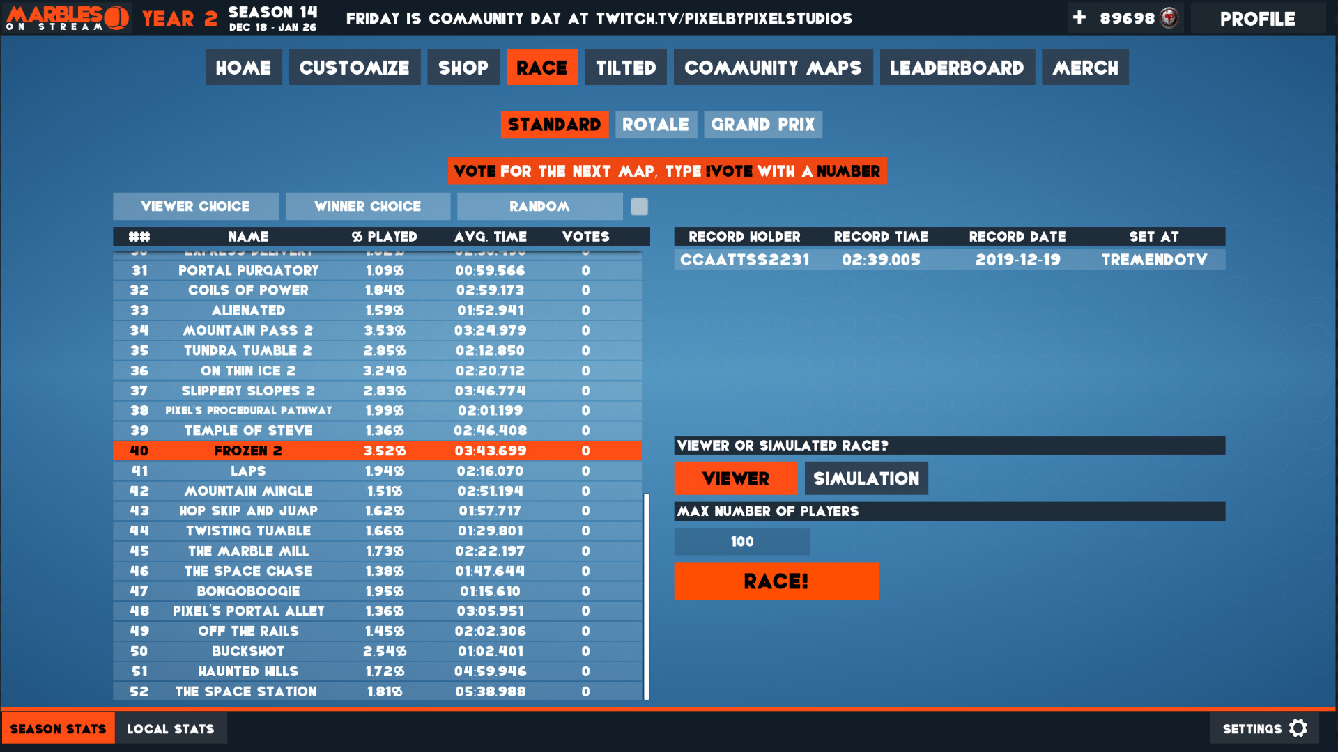 marble race game steam