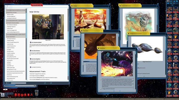 Скриншот из Fantasy Grounds - Starfinder RPG - Dawn of Flame AP 5: Solar Strike (SFRPG)