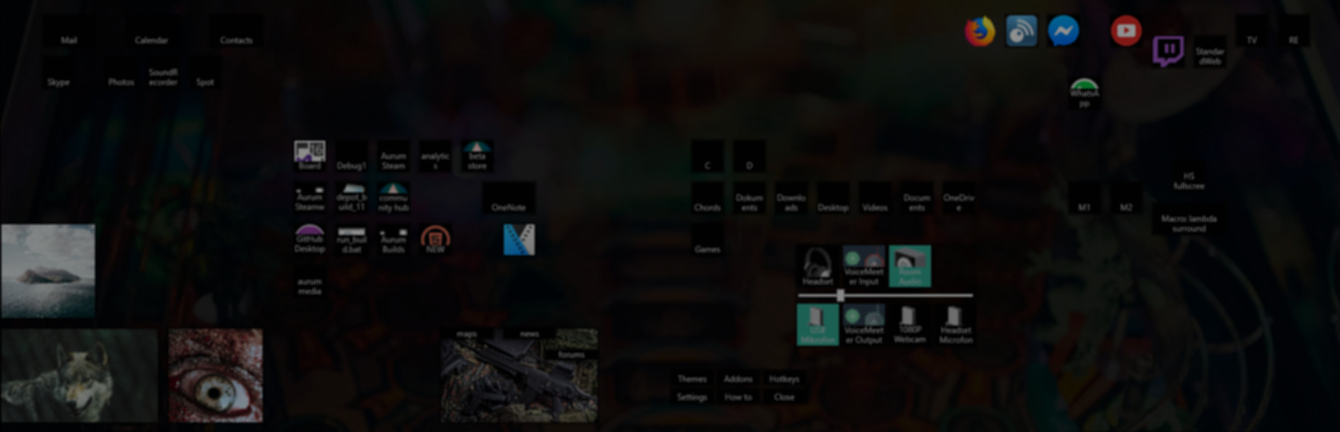 Aurum - Control Center Creator