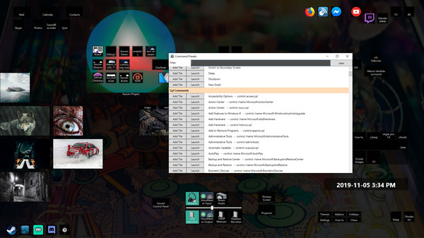 Скриншот из Aurum - Unified Extendable Work & Gaming Overlay