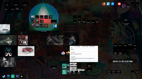 Скриншот из Aurum - Unified Extendable Work & Gaming Overlay