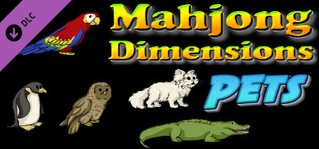 Mahjong Dimensions 3D - Pets cover art