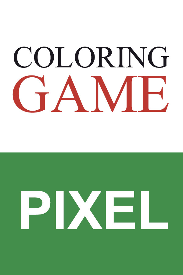 Coloring Game: Pixel for steam