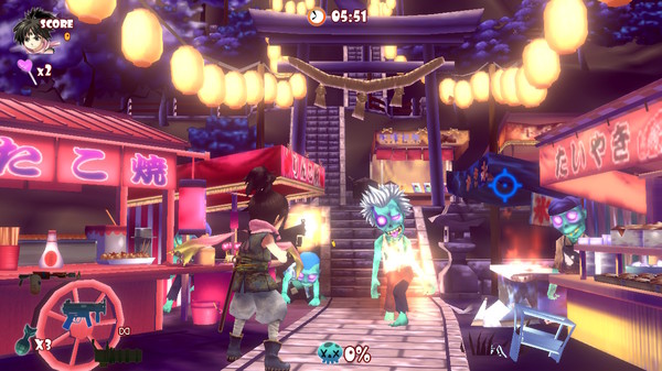 Скриншот из Zombie Panic In Wonderland DX