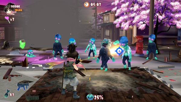 Скриншот из Zombie Panic In Wonderland DX