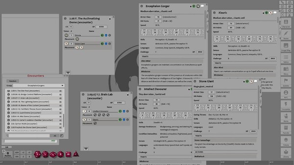 Скриншот из Fantasy Grounds - Encephalon Gorgers on the Moon (5E)