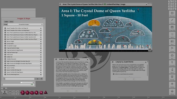 Скриншот из Fantasy Grounds - Encephalon Gorgers on the Moon (5E)