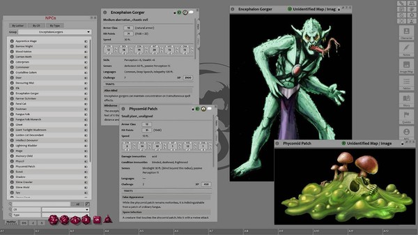 Скриншот из Fantasy Grounds - Encephalon Gorgers on the Moon (5E)