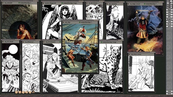 Скриншот из Fantasy Grounds - D&D Classics: PHBR8 The Complete Book of Elves (2E)