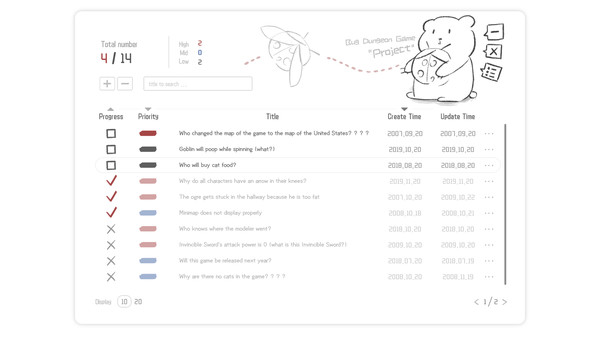 Easy Bug Manager game for Linux 1