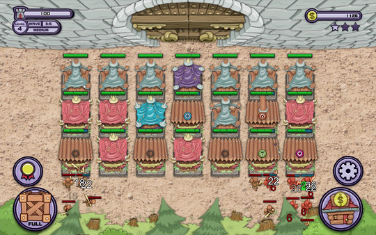 Скриншот из Merge Towers