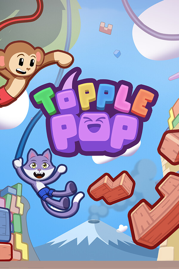 TopplePOP: Bungee Blockbusters for steam TopplePOP: Bungee Blockbusters for steam