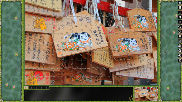 Скриншот из Pixel Puzzles Traditional Jigsaws Pack: Japan