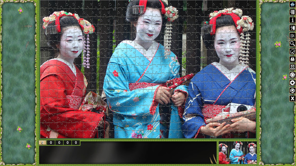 Скриншот из Pixel Puzzles Traditional Jigsaws Pack: Japan
