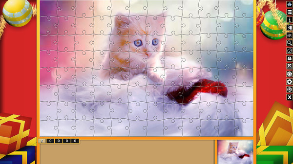 Скриншот из Pixel Puzzles Traditional Jigsaws Pack: Christmas