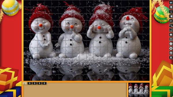 Скриншот из Pixel Puzzles Traditional Jigsaws Pack: Christmas