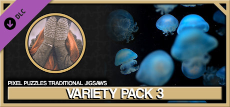 Pixel Puzzles Traditional Jigsaws Pack: Variety Pack 3