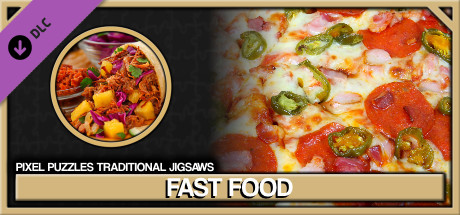 Pixel Puzzles Traditional Jigsaws Pack: Fast Food