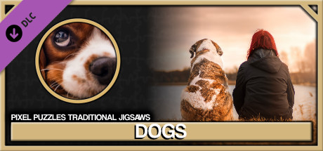 Pixel Puzzles Traditional Jigsaws Pack: Dogs cover art