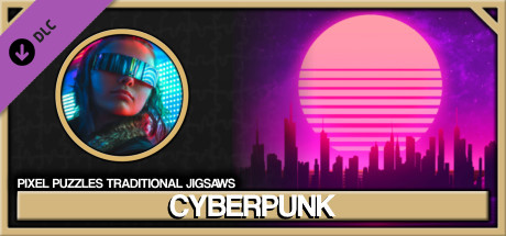 Pixel Puzzles Traditional Jigsaws Pack: Cyberpunk cover art