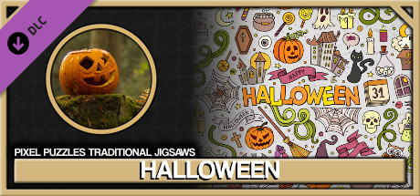 Pixel Puzzles Traditional Jigsaws Pack: Halloween cover art