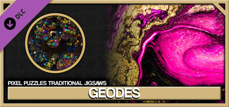 Pixel Puzzles Traditional Jigsaws Pack: Geodes cover art