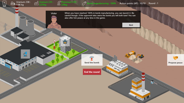 Скриншот из Nuclear Arms Race