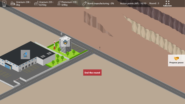 Скриншот из Nuclear Arms Race
