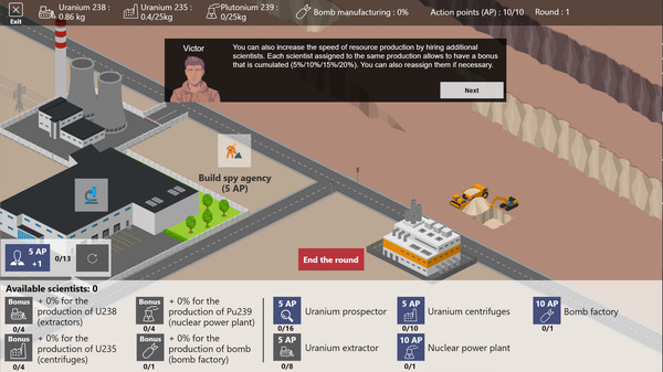 Скриншот из Nuclear Arms Race