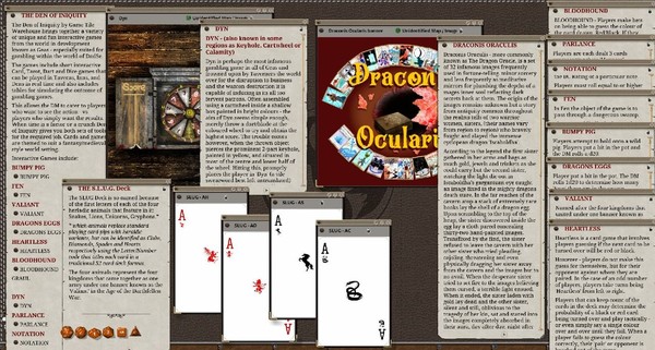 Скриншот из Fantasy Grounds - GAMBLING &frasl; TAROT PACK: Den of Iniquity (Any)